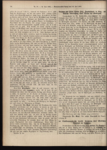 Amtsblatt der landesfürstlichen Hauptstadt Graz 18970720 Seite: 10