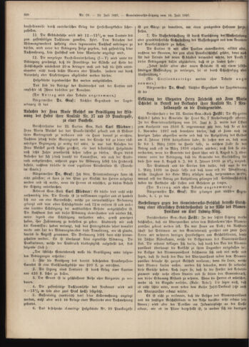 Amtsblatt der landesfürstlichen Hauptstadt Graz 18970720 Seite: 14