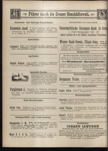 Amtsblatt der landesfürstlichen Hauptstadt Graz 18970720 Seite: 32