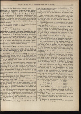 Amtsblatt der landesfürstlichen Hauptstadt Graz 18970720 Seite: 5