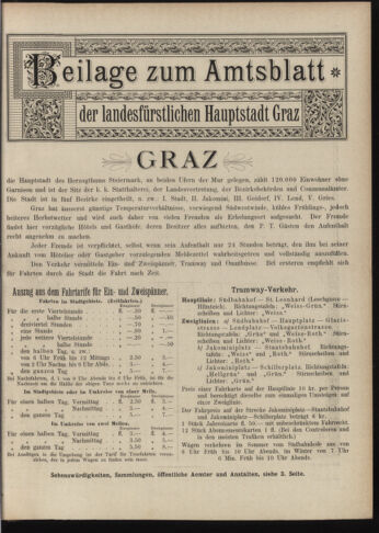 Amtsblatt der landesfürstlichen Hauptstadt Graz 18970731 Seite: 27