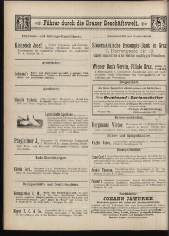 Amtsblatt der landesfürstlichen Hauptstadt Graz 18970731 Seite: 30