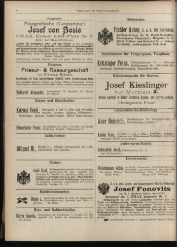 Amtsblatt der landesfürstlichen Hauptstadt Graz 18970731 Seite: 32