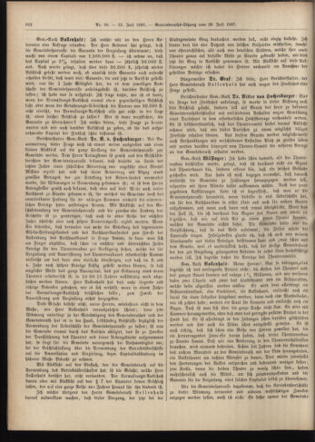 Amtsblatt der landesfürstlichen Hauptstadt Graz 18970731 Seite: 6