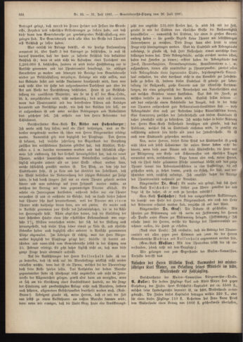 Amtsblatt der landesfürstlichen Hauptstadt Graz 18970731 Seite: 8