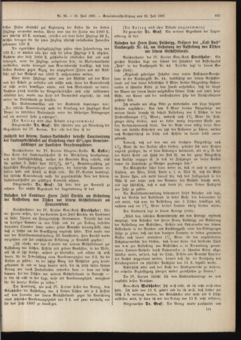 Amtsblatt der landesfürstlichen Hauptstadt Graz 18970731 Seite: 9