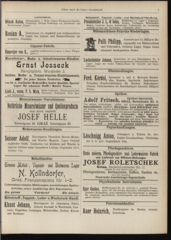 Amtsblatt der landesfürstlichen Hauptstadt Graz 18970810 Seite: 31