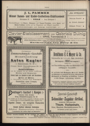 Amtsblatt der landesfürstlichen Hauptstadt Graz 18970820 Seite: 26