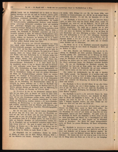 Amtsblatt der landesfürstlichen Hauptstadt Graz 18970820 Seite: 4