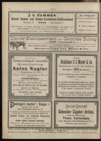 Amtsblatt der landesfürstlichen Hauptstadt Graz 18970831 Seite: 24