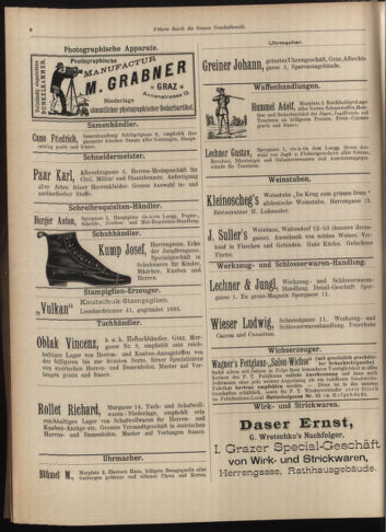 Amtsblatt der landesfürstlichen Hauptstadt Graz 18970921 Seite: 38