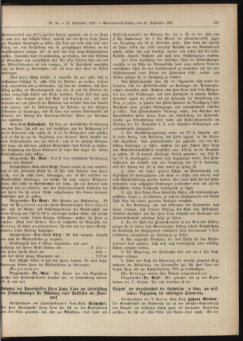 Amtsblatt der landesfürstlichen Hauptstadt Graz 18970921 Seite: 7