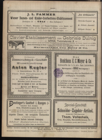 Amtsblatt der landesfürstlichen Hauptstadt Graz 18970930 Seite: 38