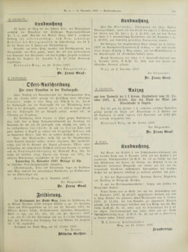 Amtsblatt der landesfürstlichen Hauptstadt Graz 18971110 Seite: 31