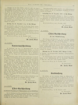 Amtsblatt der landesfürstlichen Hauptstadt Graz 18971221 Seite: 29