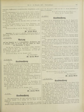 Amtsblatt der landesfürstlichen Hauptstadt Graz 18971221 Seite: 31