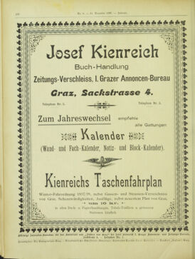 Amtsblatt der landesfürstlichen Hauptstadt Graz 18971231 Seite: 40