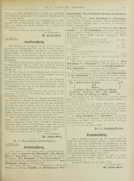 Amtsblatt der landesfürstlichen Hauptstadt Graz 18980201 Seite: 23