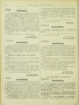 Amtsblatt der landesfürstlichen Hauptstadt Graz 18980210 Seite: 38