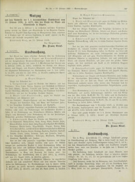 Amtsblatt der landesfürstlichen Hauptstadt Graz 18980220 Seite: 25