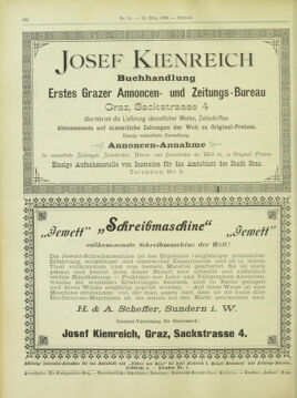 Amtsblatt der landesfürstlichen Hauptstadt Graz 18980310 Seite: 48