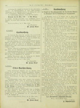 Amtsblatt der landesfürstlichen Hauptstadt Graz 18980320 Seite: 20