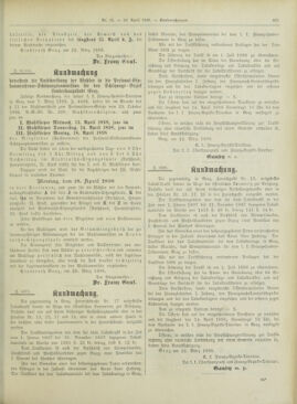 Amtsblatt der landesfürstlichen Hauptstadt Graz 18980410 Seite: 43