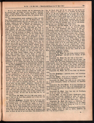 Amtsblatt der landesfürstlichen Hauptstadt Graz 18980510 Seite: 17