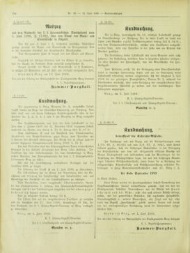 Amtsblatt der landesfürstlichen Hauptstadt Graz 18980621 Seite: 14