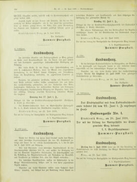 Amtsblatt der landesfürstlichen Hauptstadt Graz 18980630 Seite: 10