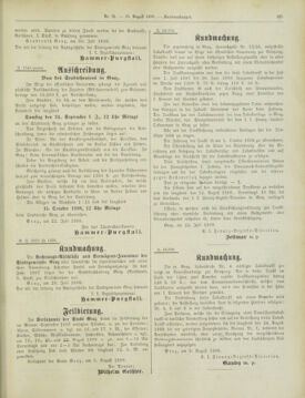 Amtsblatt der landesfürstlichen Hauptstadt Graz 18980810 Seite: 15