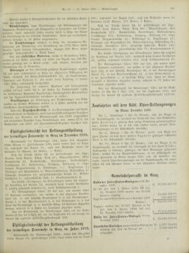 Amtsblatt der landesfürstlichen Hauptstadt Graz 18990110 Seite: 33