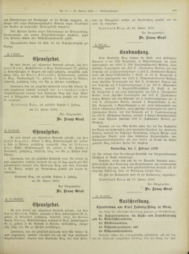 Amtsblatt der landesfürstlichen Hauptstadt Graz 18990131 Seite: 23