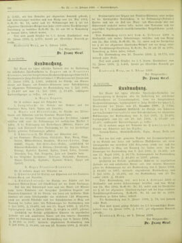 Amtsblatt der landesfürstlichen Hauptstadt Graz 18990210 Seite: 26