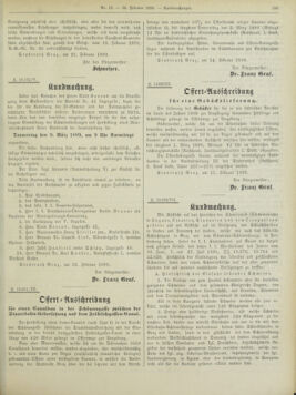 Amtsblatt der landesfürstlichen Hauptstadt Graz 18990228 Seite: 23