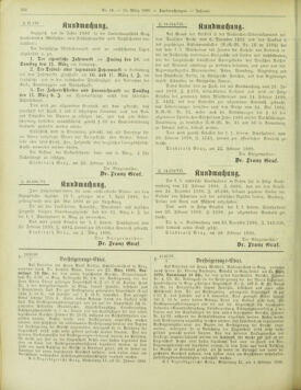 Amtsblatt der landesfürstlichen Hauptstadt Graz 18990310 Seite: 30