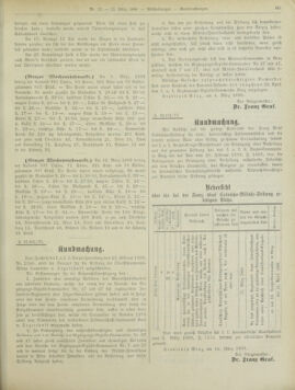 Amtsblatt der landesfürstlichen Hauptstadt Graz 18990321 Seite: 29