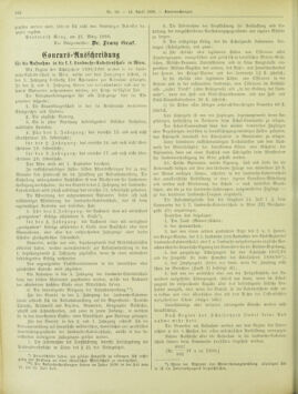 Amtsblatt der landesfürstlichen Hauptstadt Graz 18990410 Seite: 20