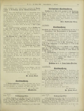 Amtsblatt der landesfürstlichen Hauptstadt Graz 18990510 Seite: 33