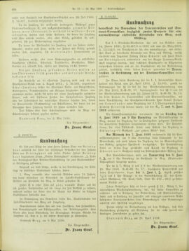 Amtsblatt der landesfürstlichen Hauptstadt Graz 18990520 Seite: 32