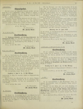 Amtsblatt der landesfürstlichen Hauptstadt Graz 18990531 Seite: 11