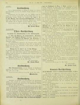 Amtsblatt der landesfürstlichen Hauptstadt Graz 18990531 Seite: 12