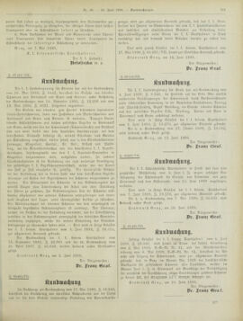 Amtsblatt der landesfürstlichen Hauptstadt Graz 18990620 Seite: 27