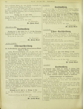 Amtsblatt der landesfürstlichen Hauptstadt Graz 18990630 Seite: 10