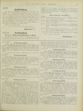 Amtsblatt der landesfürstlichen Hauptstadt Graz 18990720 Seite: 29