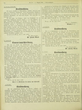 Amtsblatt der landesfürstlichen Hauptstadt Graz 18990801 Seite: 12