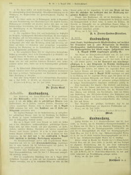 Amtsblatt der landesfürstlichen Hauptstadt Graz 18990801 Seite: 14