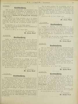 Amtsblatt der landesfürstlichen Hauptstadt Graz 18990820 Seite: 21