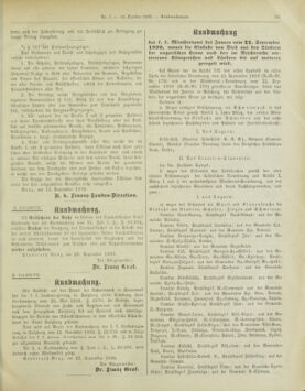 Amtsblatt der landesfürstlichen Hauptstadt Graz 18991010 Seite: 23