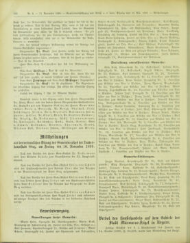 Amtsblatt der landesfürstlichen Hauptstadt Graz 18991121 Seite: 18